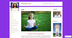 Desktop Screenshot of healingandlove.com